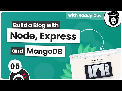 How to Build a Blog with Node.js, Express & MongoDB - PART 5