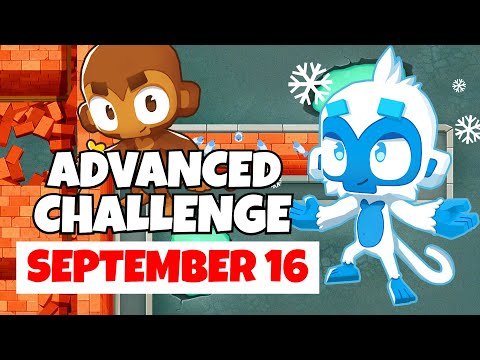 BTD6 Advanced Challenge | Solid Ice | September 16, 2021