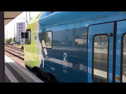 Ausfahrt des RE 70 der WestfalenBahn aus Bielefeld Hbf nach Braunschweig