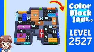 Solution du Niveau 2527 de Color Block Jam