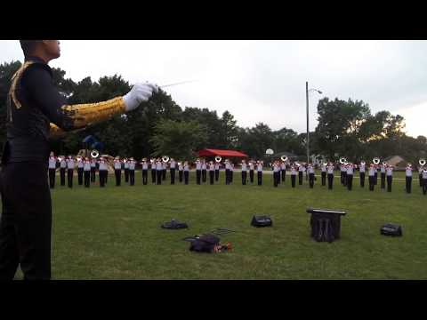 2017 Santa Clara Vanguard Hornline In the lot (Quality Audio)