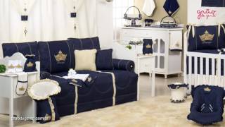 Quarto para Bebê Príncipe Marinho Premium | Ref: 54892