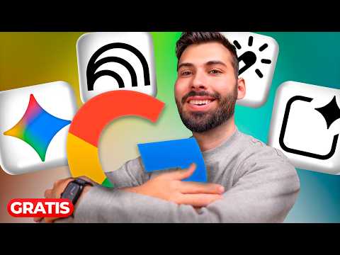 Google acaba de DESTRUIR la IA: 8 Funciones GRATIS que lo demuestran