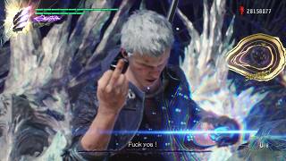 DMC5 Nero VS Vergil *Fxxk you Finish* NoDamage GamePlay