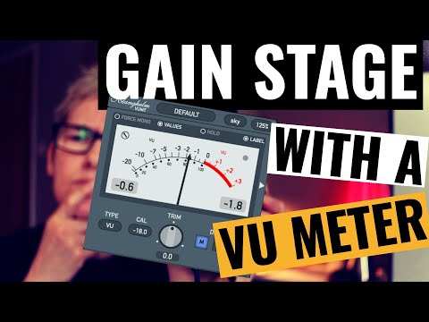 Gain Staging Using a VU Meter (Without Overthinking)