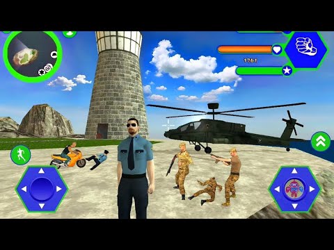 Miami Police Crime Vice Simulator #6 - Fun at Miami Secret Place - Android Gameplay