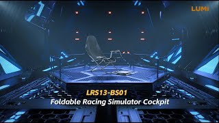 Foldable Racing Simulator Cockpit丨LRS13-BS01丨LUMI