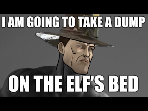 Victor Saltzpyre dispenses Sigmar's justice (Warhammer: Vermintide 2 meme)