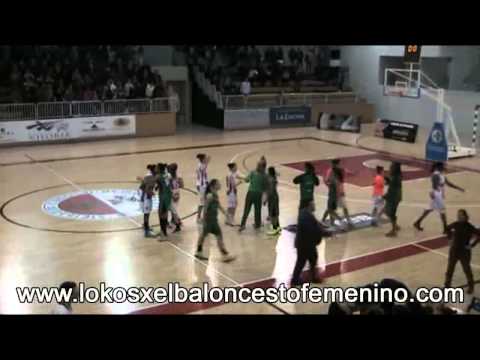 Final del partido CB Bembibre PDM - Hondarribia-Irún