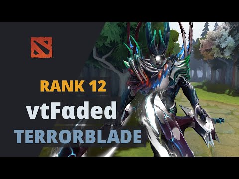 vtFαded (Rank 12) plays Terrorblade Dota 2 Full Game