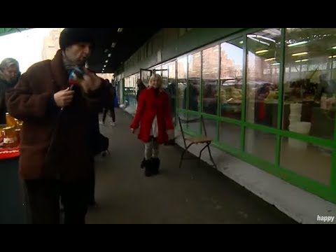 Marko usmerava Pamelu da seta kao na modnoj pisti usred pijace! - DJS - (TV Happy 14.12.2019)