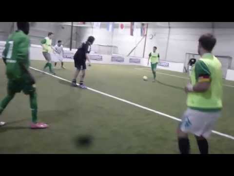 Ausschnitt Interruptus-Turnier-Finale: FC Europa - FC Energie Kopfnuss 4:6