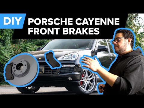Porsche Cayenne Front Brake Pad & Rotor Replacement (2003-2010 Porsche 955/957 Cayenne)
