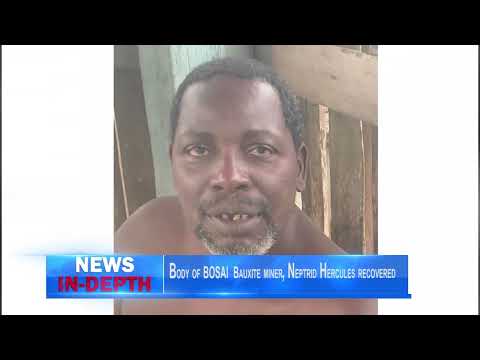 Body of BOSAI  Bauxite miner, Neptrid Hercules recovered