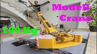 1:14 Liebherr LTM1350 Rebuilt ! Wahnsinn Mobilkran Modell ! Insane hydraulic Crane Modell toy