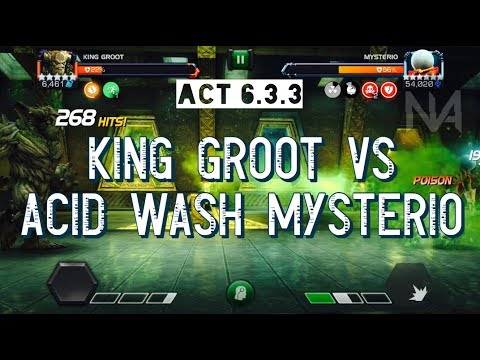 Rank 3 King Groot vs Acid Wash Mysterio - Act 6 Chapter 3