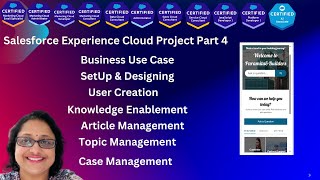 Experience Cloud Project Part4  Enable knowledge base   Creating Article