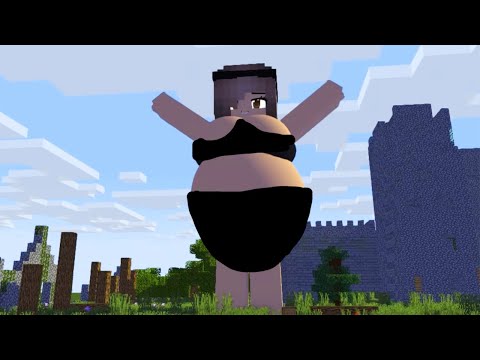 EPIC Giantess vs Tiny Growth Battle!! 😱 Minecraft Animation