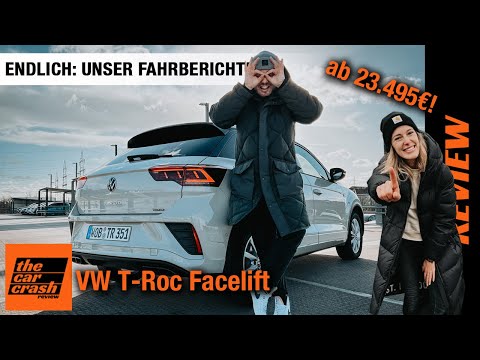 VW T-Roc im Fahrbericht (2022) Wir zeigen euch das NEUE Facelift ab 23.495€! Review | Test | R-Line