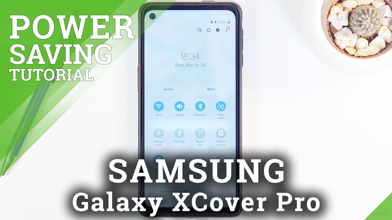 How to Enable Power Saving Mode in SAMSUNG Galaxy XCover Pro – Extend Battery Life
