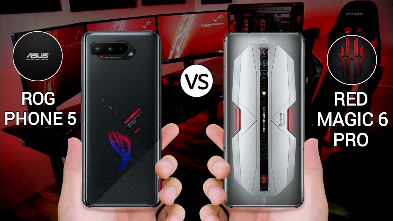 Asus ROG Phone 5 vs ZTE Nubia Red Magic 6 Pro