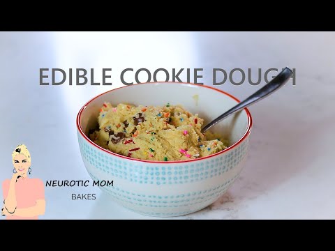 The BEST Edible Cookie Dough Recipe
