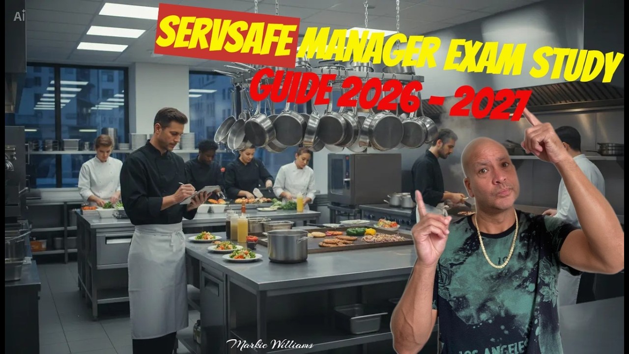 ServSafe Manager Exam study guide 2026 - 2027