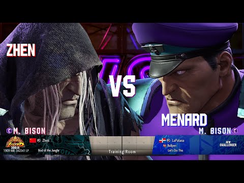 SF6 Zhen (M. Bison Classic) Vs MENARD (M. Bison Classic)
