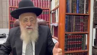פוסק הדור הגאון הגדול הרב יצחק יוסף שליט''א על זקן המקובלים הרב דוד בצרי זצוק''