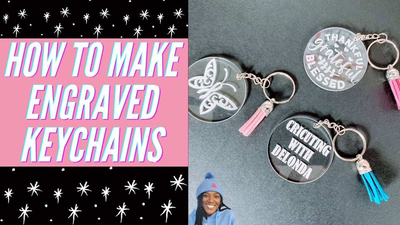 ðŸ˜CRICUT MAKER FOR BEGINNERS: HOW TO ENGRAVE AND FILL ACRYLIC KEYCHAINS WITH CRICUT MAKER - YouTube