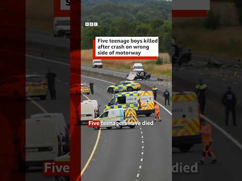Five teenage boys killed after crash on wrong side of motorway. #Ireland #BBCNews