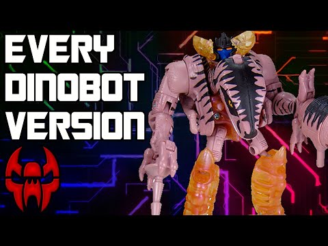 Every Version of the Beast Wars Dinobot Mold