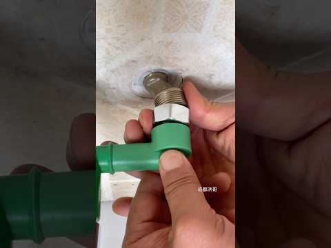 Wrong Pipe Angle? Fix It Fast with This Adjustable Elbow #diy #tools