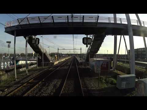 A train driver's view: Zandvoort - Amsterdam CS, SGMM, 29-Jan-2019.