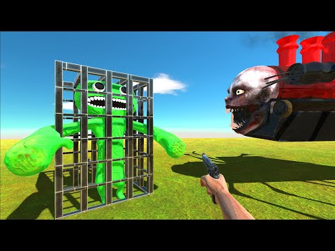 Fps and Choo Choo Charles Rescue Jumbo Josh - Animal Revolt Battle Simulator