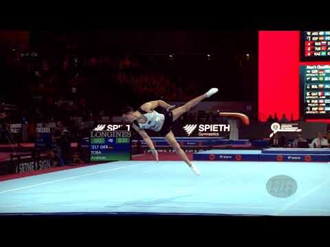 TOBA Andreas (GER) - 2019 Artistic Worlds, Stuttgart (GER) - Qualifications Floor Exercise