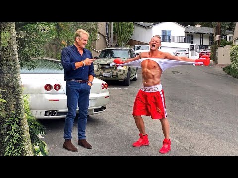 Dolph Lundgren and Ivan Drago Prank 😱