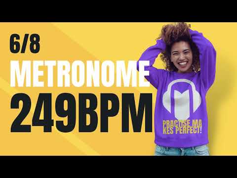 👉 6/8 METRONOME 249 BPM