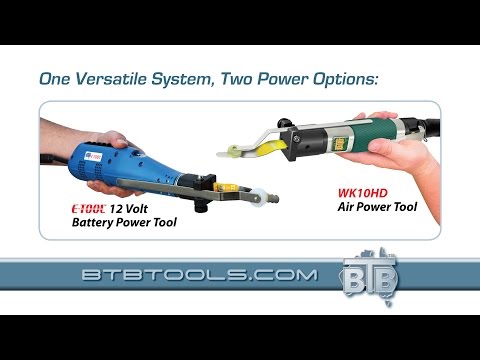 BTB Tools - (English) BTB Air & Battery Powered Windshield Removal Tool