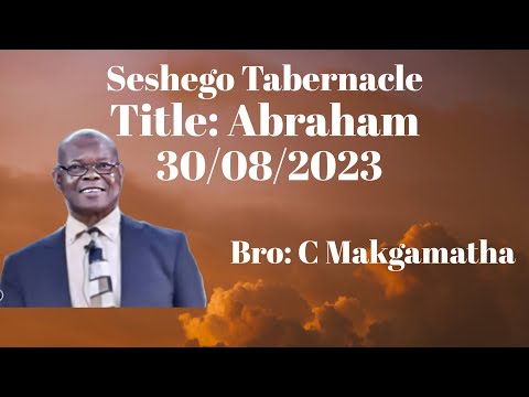 30/08/2023 |  Abraham | Br C Makgamatha