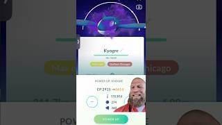 Maxing a 4614 CP Shadow Kyogre! 🌊 Is it worth 530k Stardust? #MaxoutMonday #PokemonGO