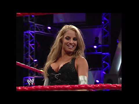 Trish & Torrie vs Mickie James & Victoria | WWE Raw Jul. 17, 2006