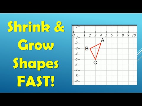 Graphing Dilations Made Simple Easy Scale Factor Tricks