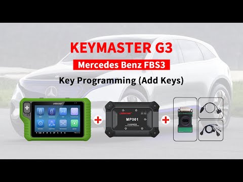 OBDSTAR G3 Program Benz FBS3 Key with MP001 and BENZ FBS3 Kit -OBDII365