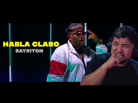 (REACCION) BAYRITON - HABLA CLARO (VIDEO OFICIAL) | PROD. ZAINEBULA