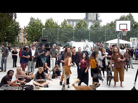 UNIFICATION SOUNDSYSTEM ft mc -The Children Are Crying & Break down  @ Galm festival (b) 080918