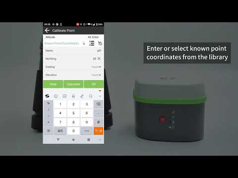 Alpha 40 tutorial video series---Alpha 40 Calibration point