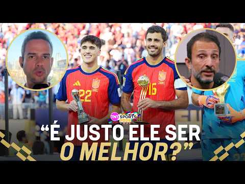 RODRI MELHOR DA COPA E CUBARSÍ MELHOR JOVEM! PREMIAÇÕES MERECIDAS? FALAMOS SOBRE O ELENCO ESPANHOL