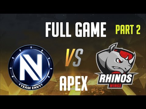 EnVyUs vs Rhinos Gaming Wings Full Game Part 2 – Group D – OGN Overwatch APEX Season 3