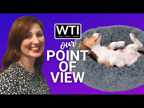 Active Pets Plush Calming Dog Bed Grey - WTI product video review